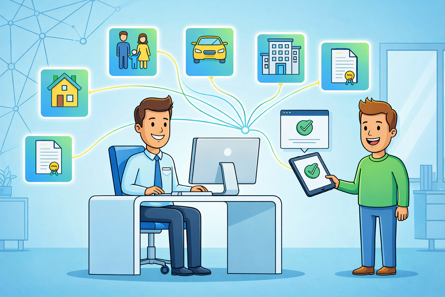 Під’єднання ЦНАПу до єдиних державних реєстрів за наявності відповідних державних рішень